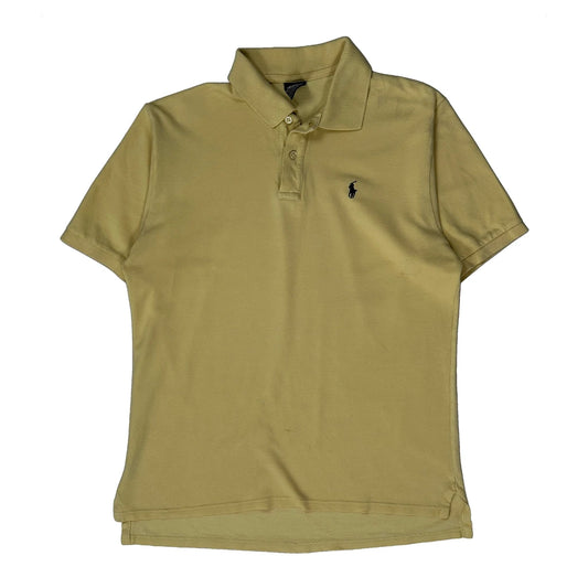 Polo By Ralph Lauren Polo Shirt - XL Yellow Cotton