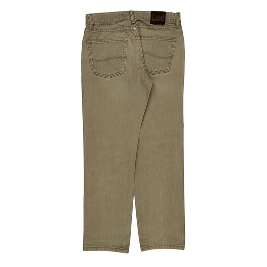 Lee Jeans - 34W 31L Beige Cotton