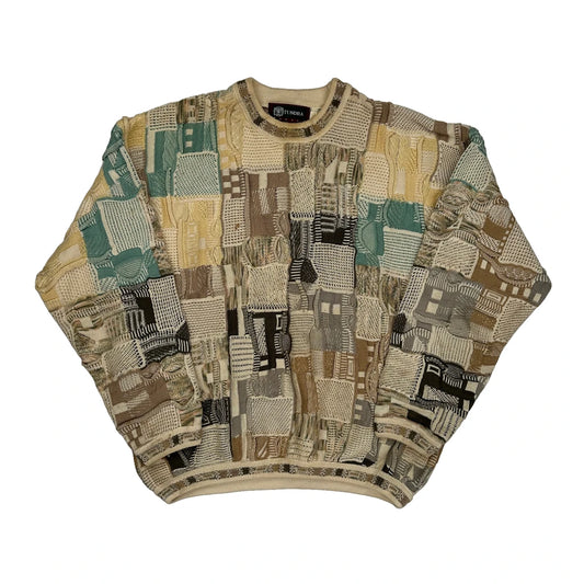 Tundra Jumper - Large Multicoloured Cotton Blend