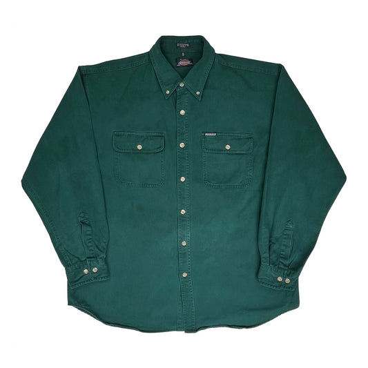 Dickies Shirt - XL Green Cotton
