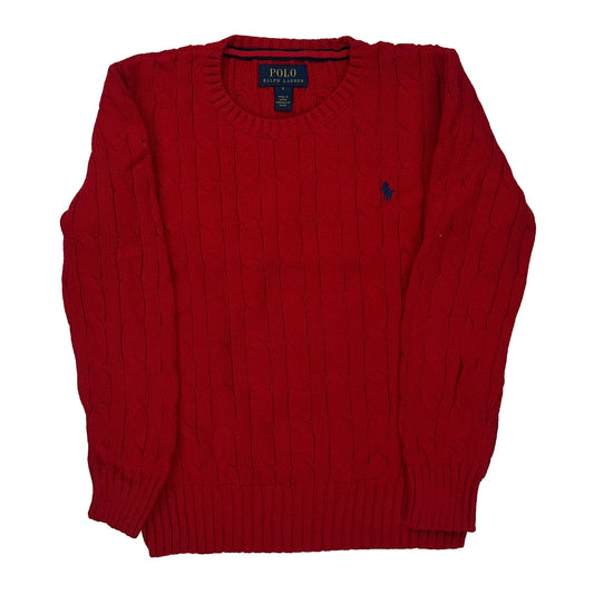 Age 5 Polo By Ralph Lauren Jumper - Small Red Cotton