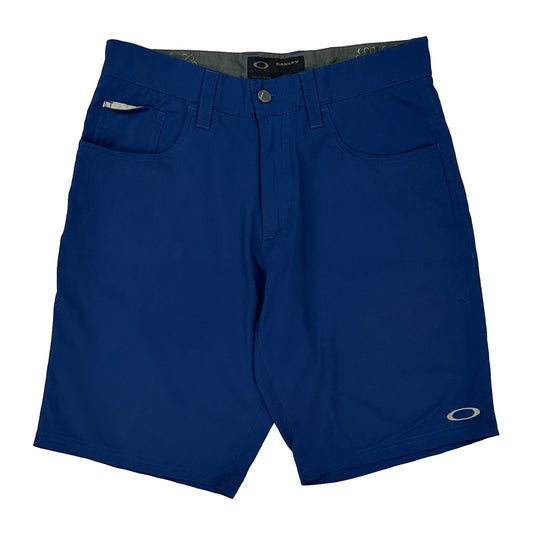 Oakley Shorts - 32W 9L Blue Polyester