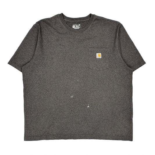 Carhartt T-Shirt - 2XL Grey Cotton