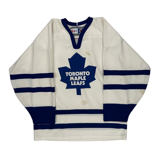 Toronto Maple Leafs Ccm Nhl Jersey - Medium Blue Polyester