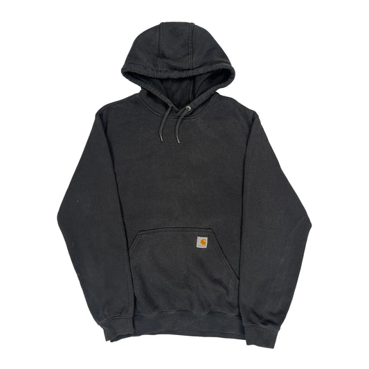 Carhartt Hoodie - Medium Black Cotton Blend
