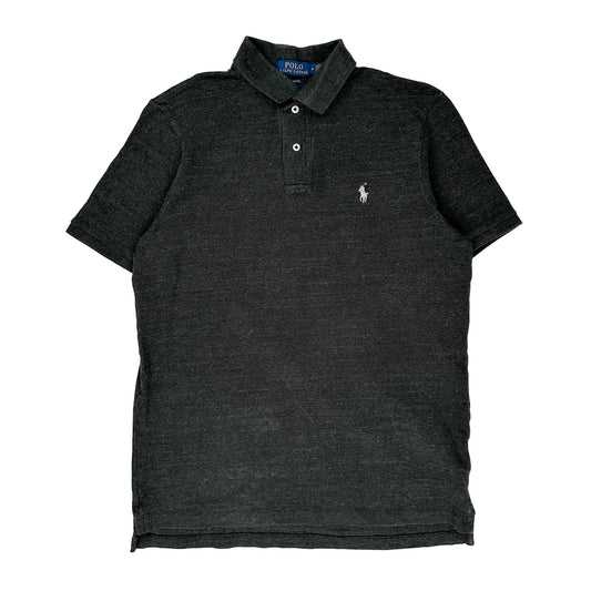 Polo By Ralph Lauren Polo Shirt - Medium Black Cotton