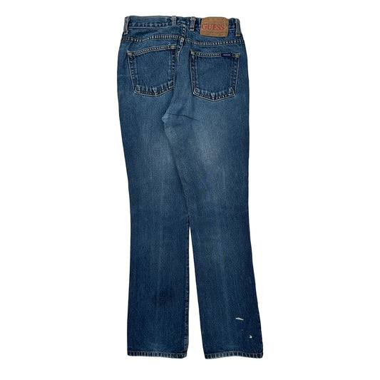 Guess Jeans - 26W UK 6 Blue Cotton