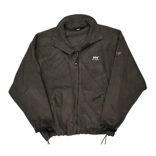 Helly Hansen Fleece Jacket - Large Grey Polyester