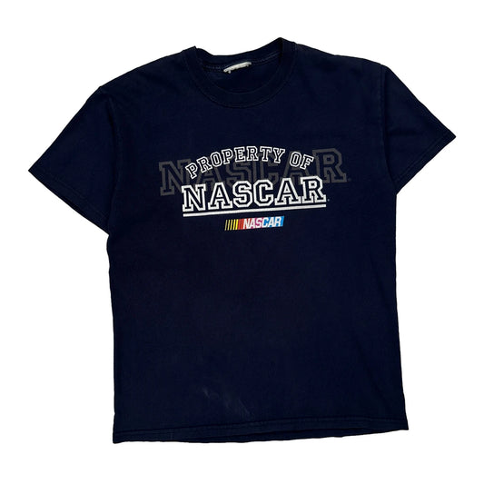 Nascar Nascar T-Shirt - Medium Navy Cotton