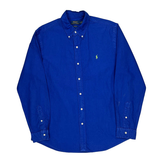 Ralph Lauren Shirt - Large Blue Cotton