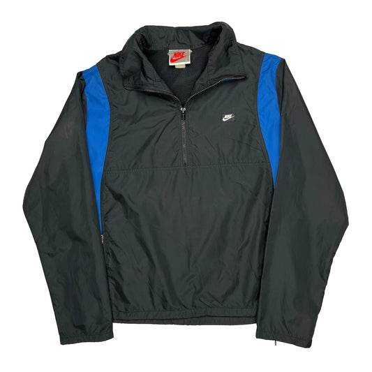 Nike Windbreaker - Large Black Polyester