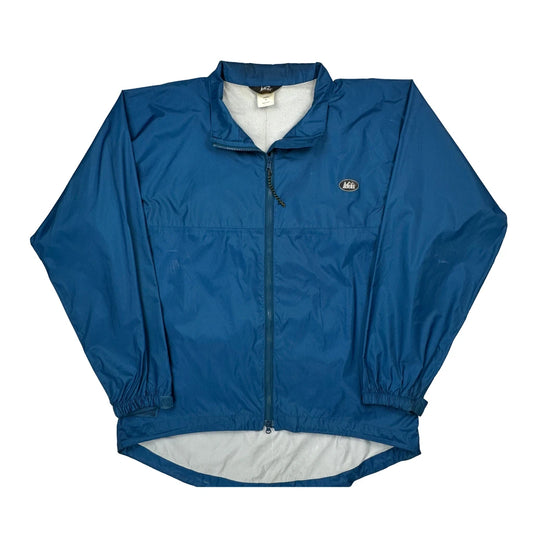 Vintage Rei Windbreaker - XL Blue Polyester