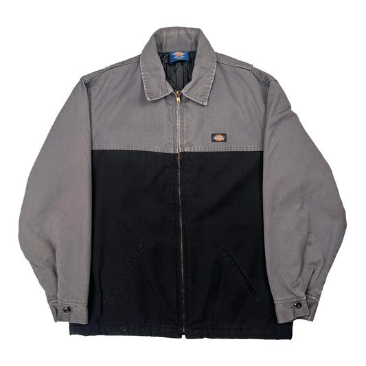 Dickies Workwear Jacket - Large Black Cotton