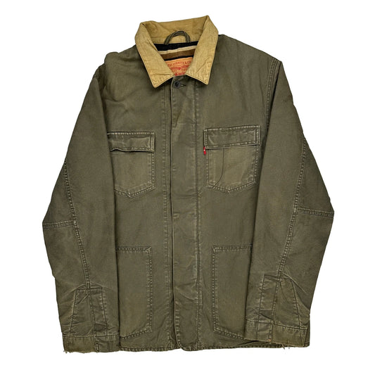 Levis Jacket - Large Green Cotton
