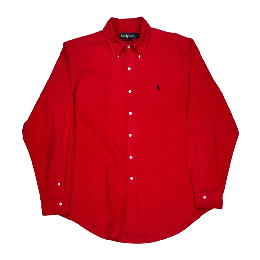 Ralph Lauren Shirt - Large Red Cotton