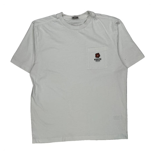 Kenzo T-Shirt - Medium White Cotton
