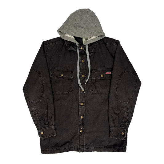 Dickies Overshirt - Small Black Cotton