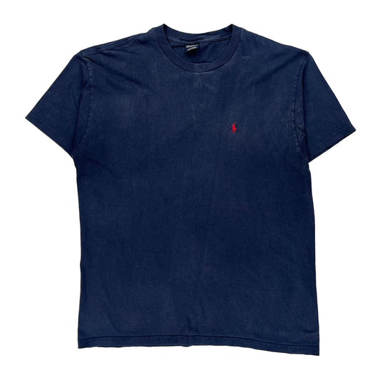 Polo By Ralph Lauren T-Shirt - XL Blue Cotton