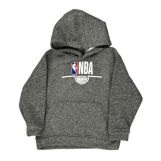 24 Months Nba Hoodie - Large Grey Cotton Blend
