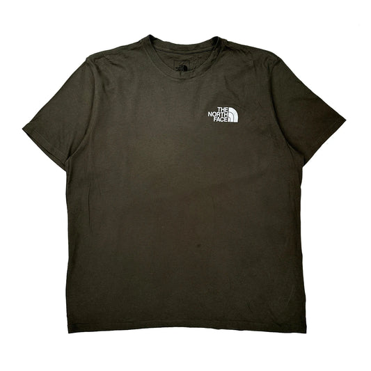 Never Stop Exploring The North Face T-Shirt - XL Green Cotton