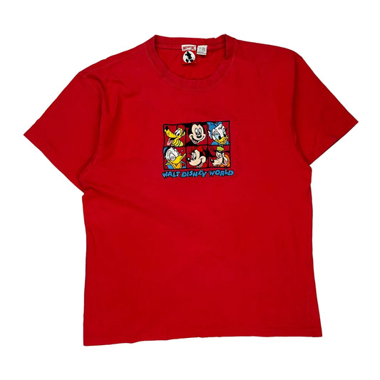 Mickey Inc T-Shirt - 2XL Red Cotton