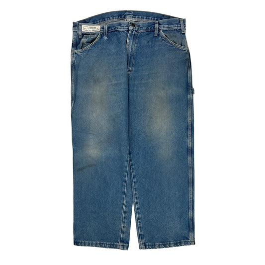 Dickies Carpenter Jeans - 37W 27L Blue Cotton
