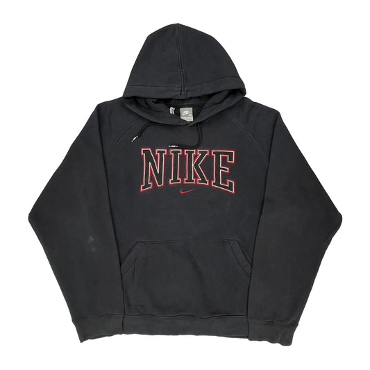 Nike Hoodie - Medium Black Cotton
