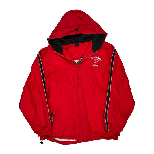 Wisconsin Starter Windbreaker - XL Red Polyester