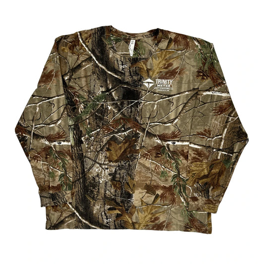 Trinity Meyer Utility Structures Code Five Camo Long Sleeve T-Shirt - XL Camo Cotton