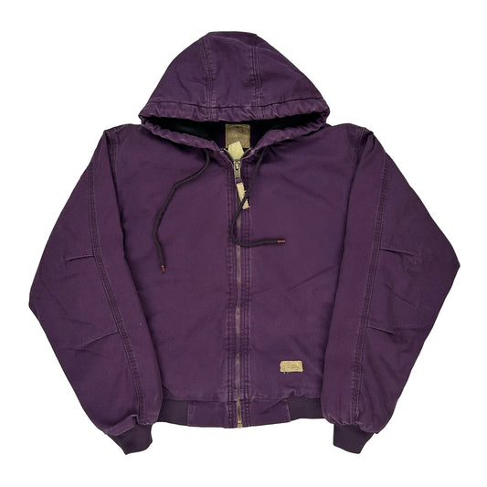Unbranded Workwear Jacket - Medium Purple Cotton