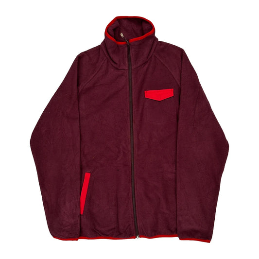 Woolrich Fleece - Large Burgundy Polyester