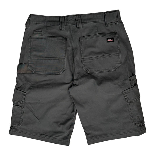 Dickies Cargo Shorts - 30W 10L Grey Cotton