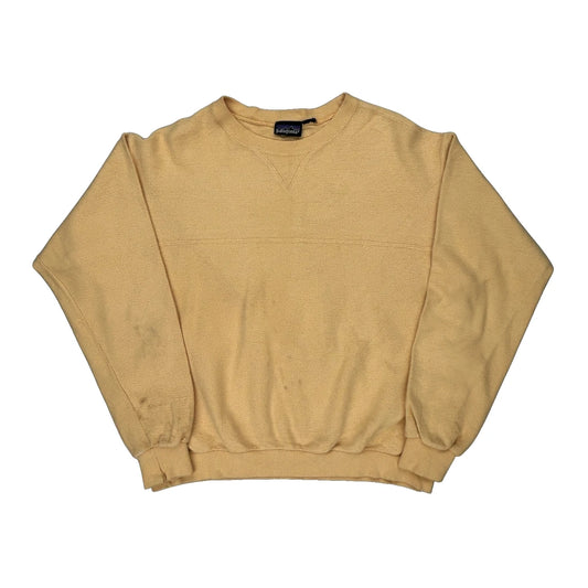 Patagonia Sweatshirt - Large Beige Cotton