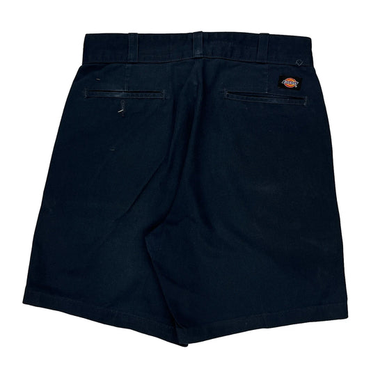 Dickies Shorts - 31W 8L Navy Polyester Blend