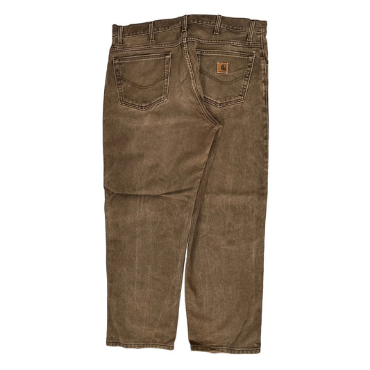 Carhartt Jeans - 36W 30L Brown Cotton