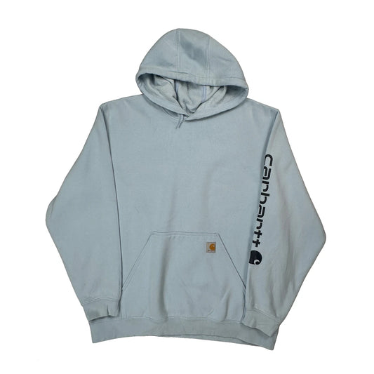 Carhartt Hoodie - 2XL Blue Cotton