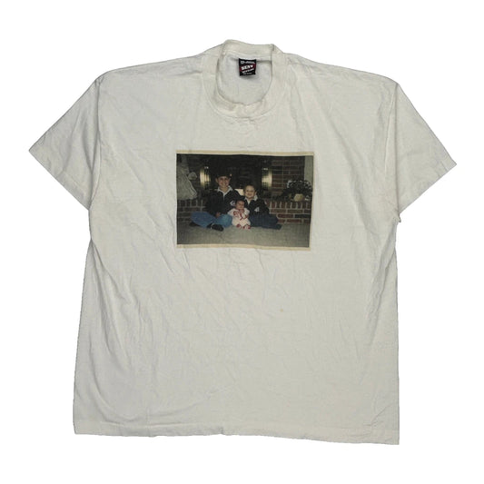 Fruit Of The Loom Single Stitch T-Shirt - 2XL White Cotton Blend