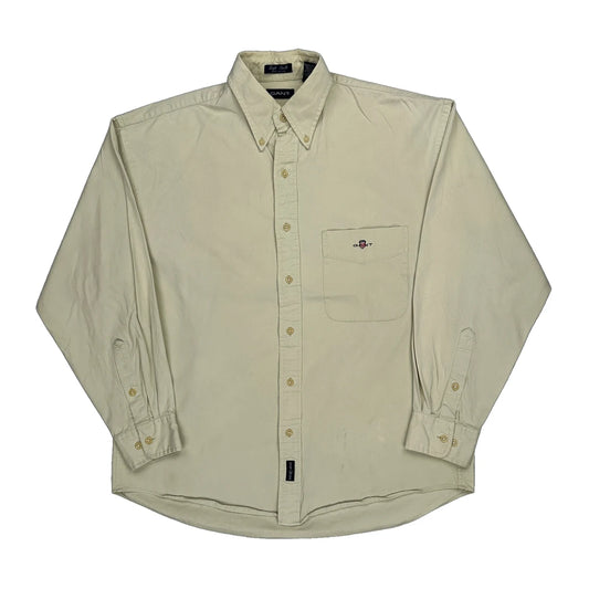 Gant Shirt - Medium Beige Cotton
