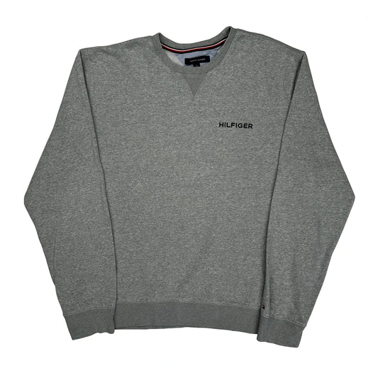 Tommy Hilfiger Sweatshirt - XL Grey Cotton