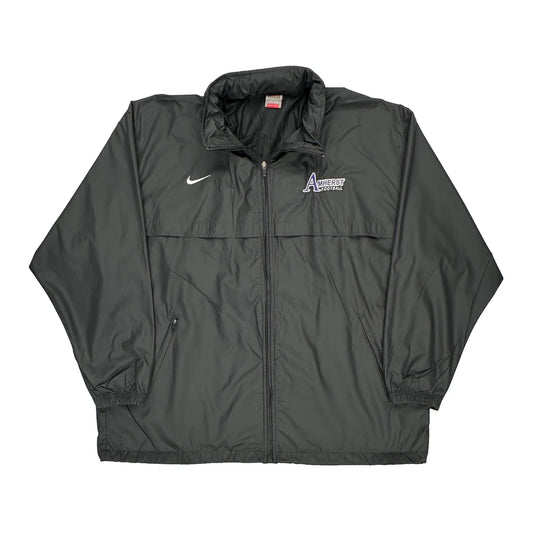 Amherst Football Nike Windbreaker - 2XL Black Polyester