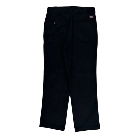 Dickies Trousers - 32W 30L Black Cotton Blend