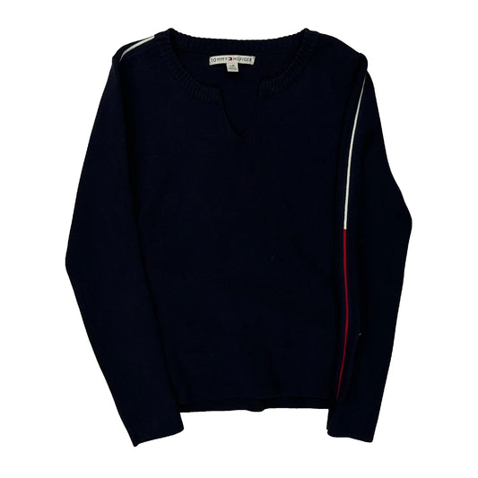 Tommy Hilfiger Sweatshirt - Large Navy Cotton