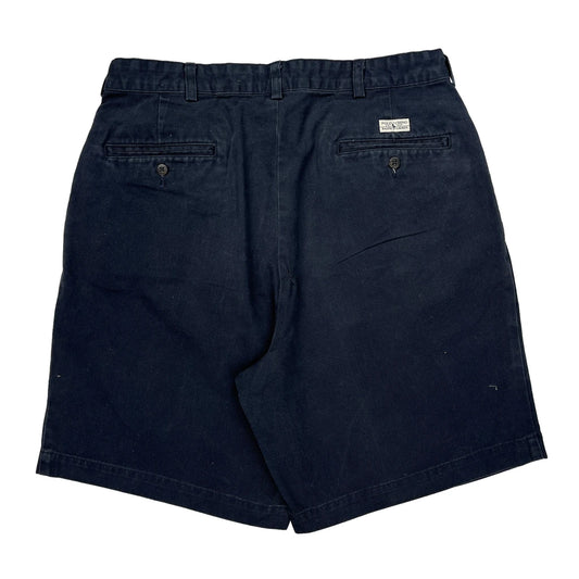 Polo By Ralph Lauren Chino Shorts - 38W 8L Navy Cotton