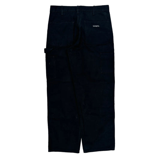 Dakota Grizzly Carpenter Trousers - 32W 31L Black Cotton