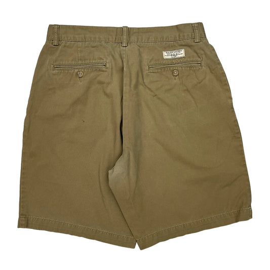 Polo By Ralph Lauren Chino Shorts - 30W 8L Khaki Cotton