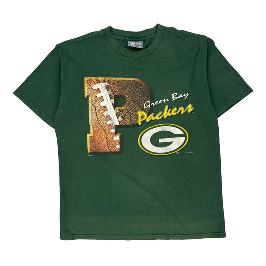 Green Bay Packers Lee Sport Nfl T-Shirt - Large Green Cotton