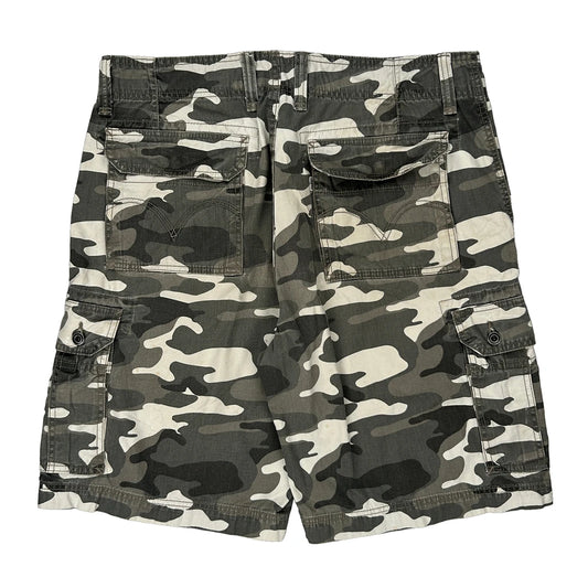 Levis Camo Cargo Shorts - 36W 10L Camo Cotton