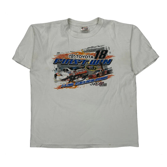 Toyota Racing Chase Authentics Nascar T-Shirt - XL White Cotton