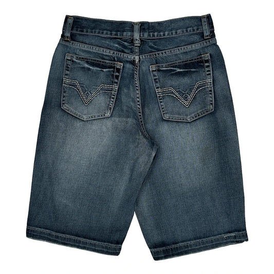 Unbranded Denim Shorts - 29W 11L Blue Cotton