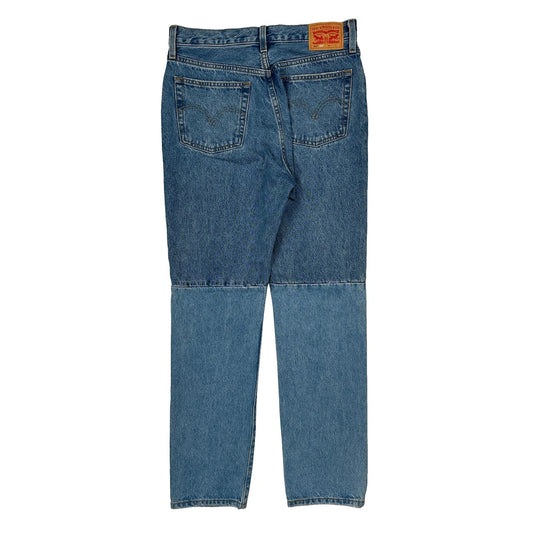 Vintage 501 Levis Double Knee Jeans - 30W 30L Blue Denim